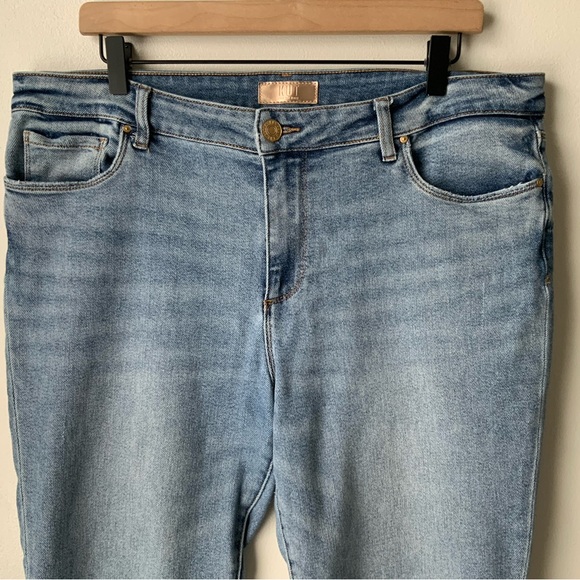 KUT FROM THE KLOTH Jeans Reese Ankle Straight Leg Blue Size 12 - Picture 5 of 12